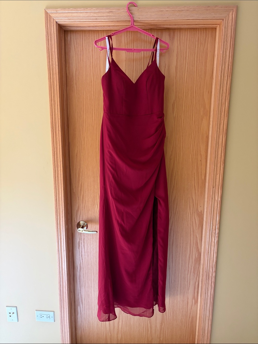 Azazie bridesmaid dress Leo size 6 ish custom size